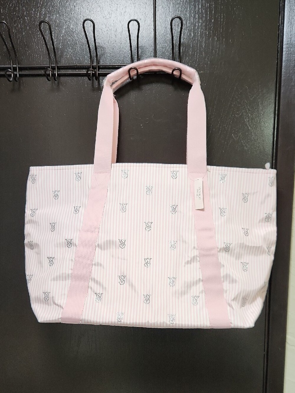 Victoria's Secret Pink Stripe Tote